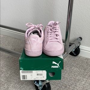 Lilac Suede Puma Classic